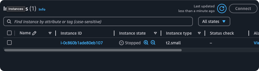 Stopped Instance